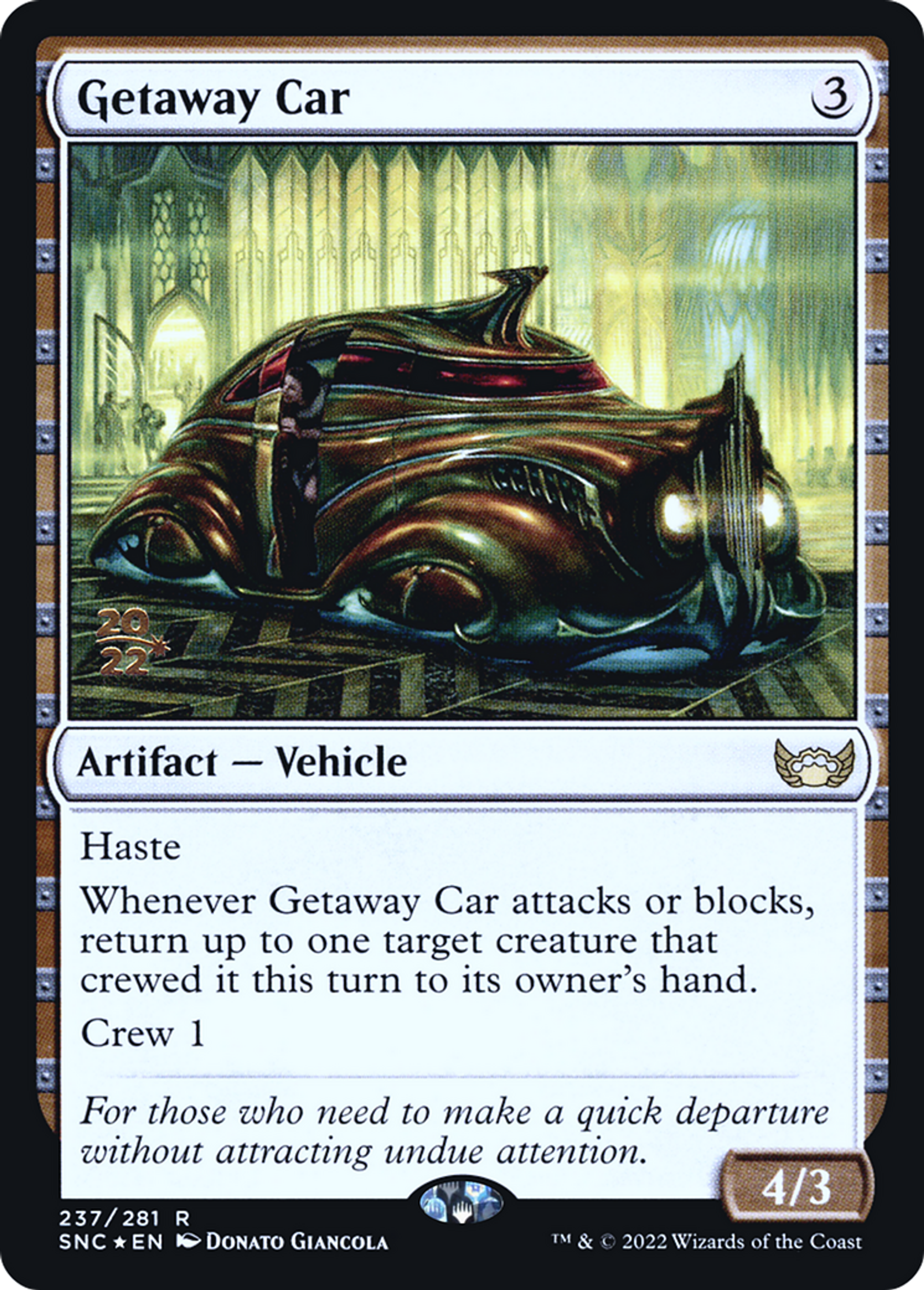 Bolide d'évasion — Streets of New Capenna Promos — Magic: The Gathering