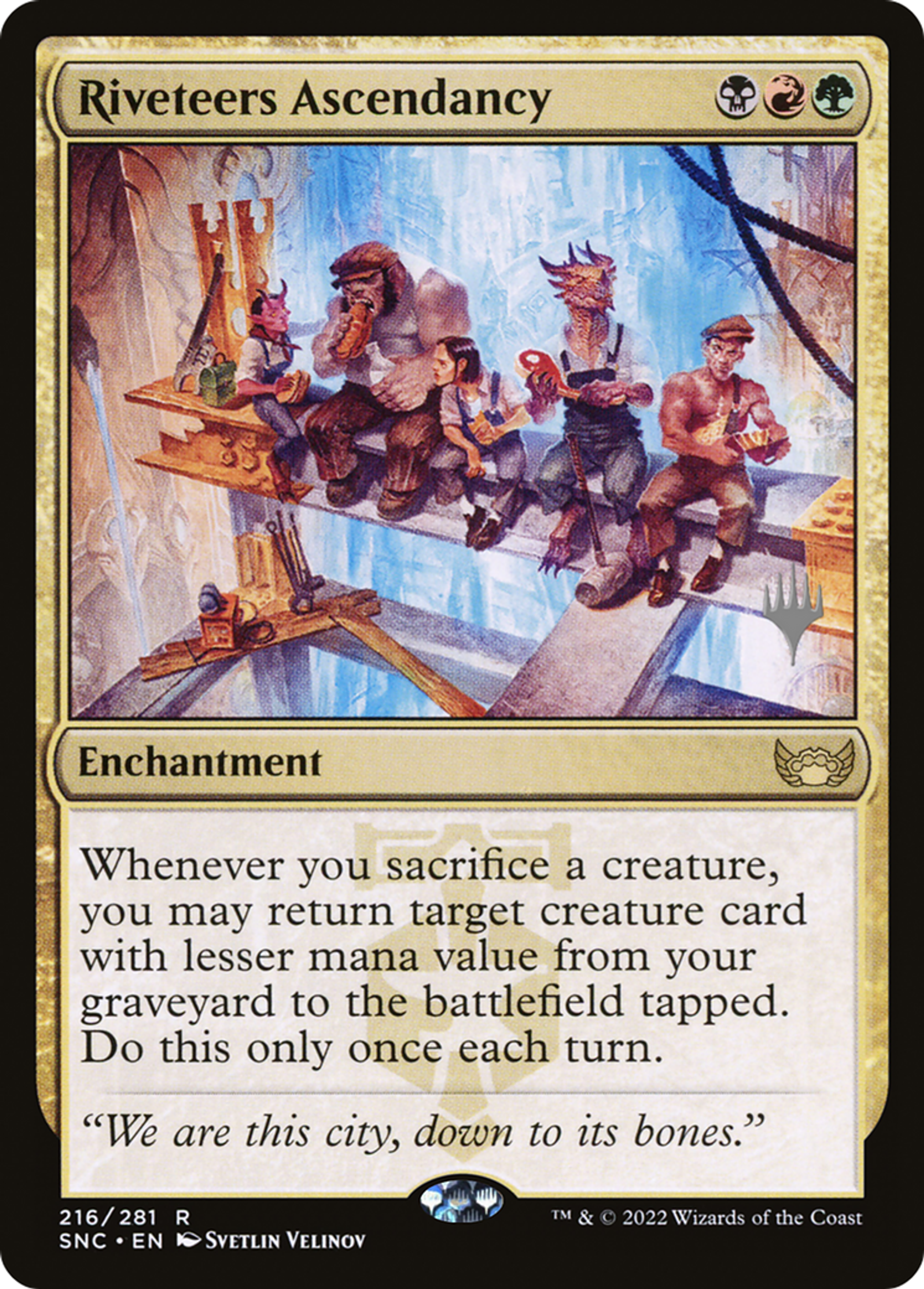 Riveteers Ascendancy — Streets of New Capenna Promos — Magic: The Gathering