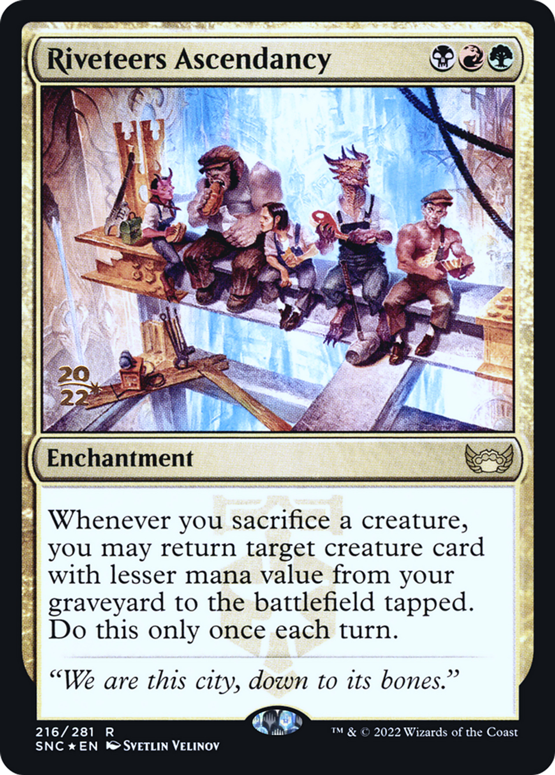 Riveteers Ascendancy — Streets of New Capenna Promos — Magic: The Gathering