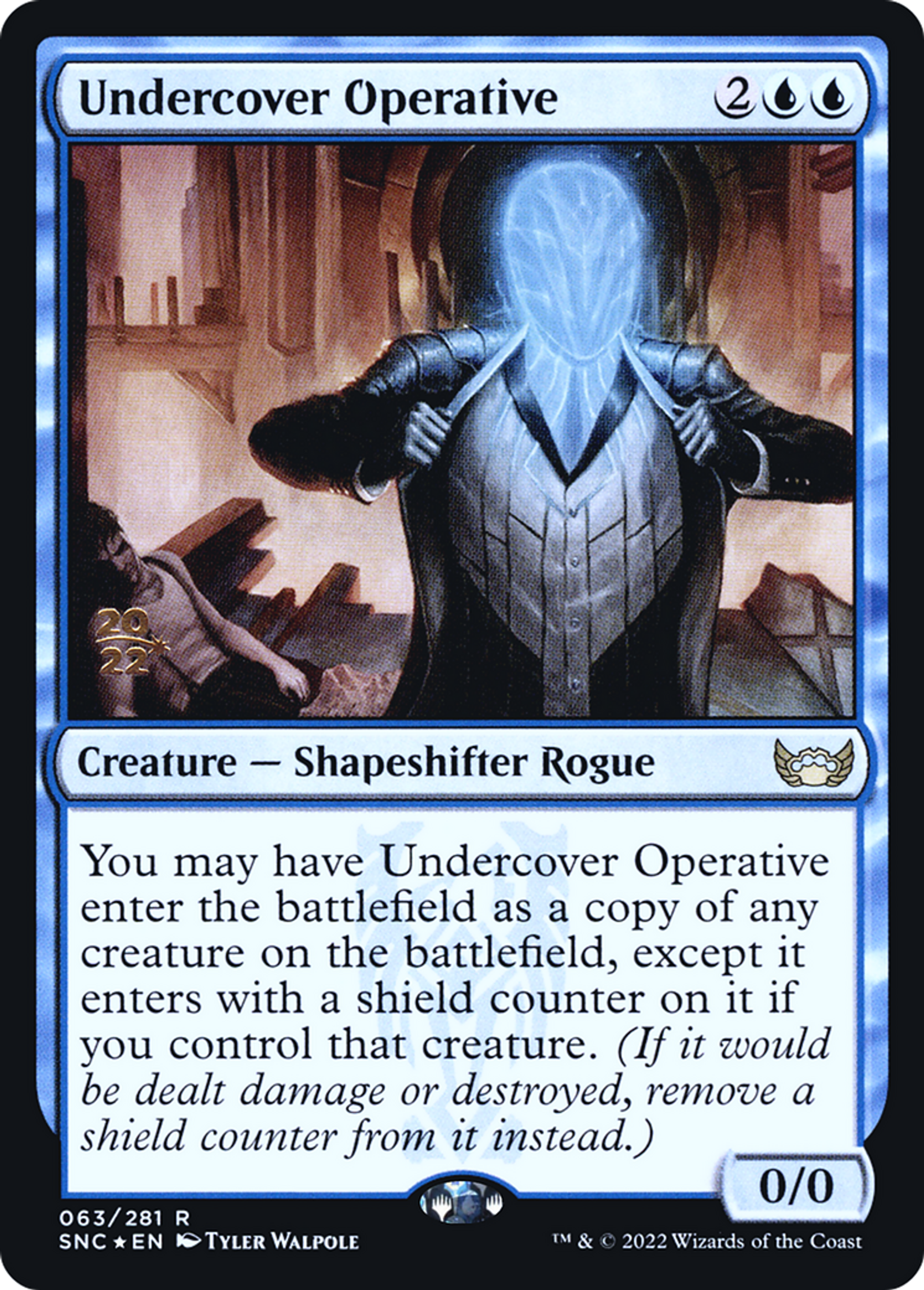 Undercover Operative — Streets of New Capenna Promos — Magic: The Gathering