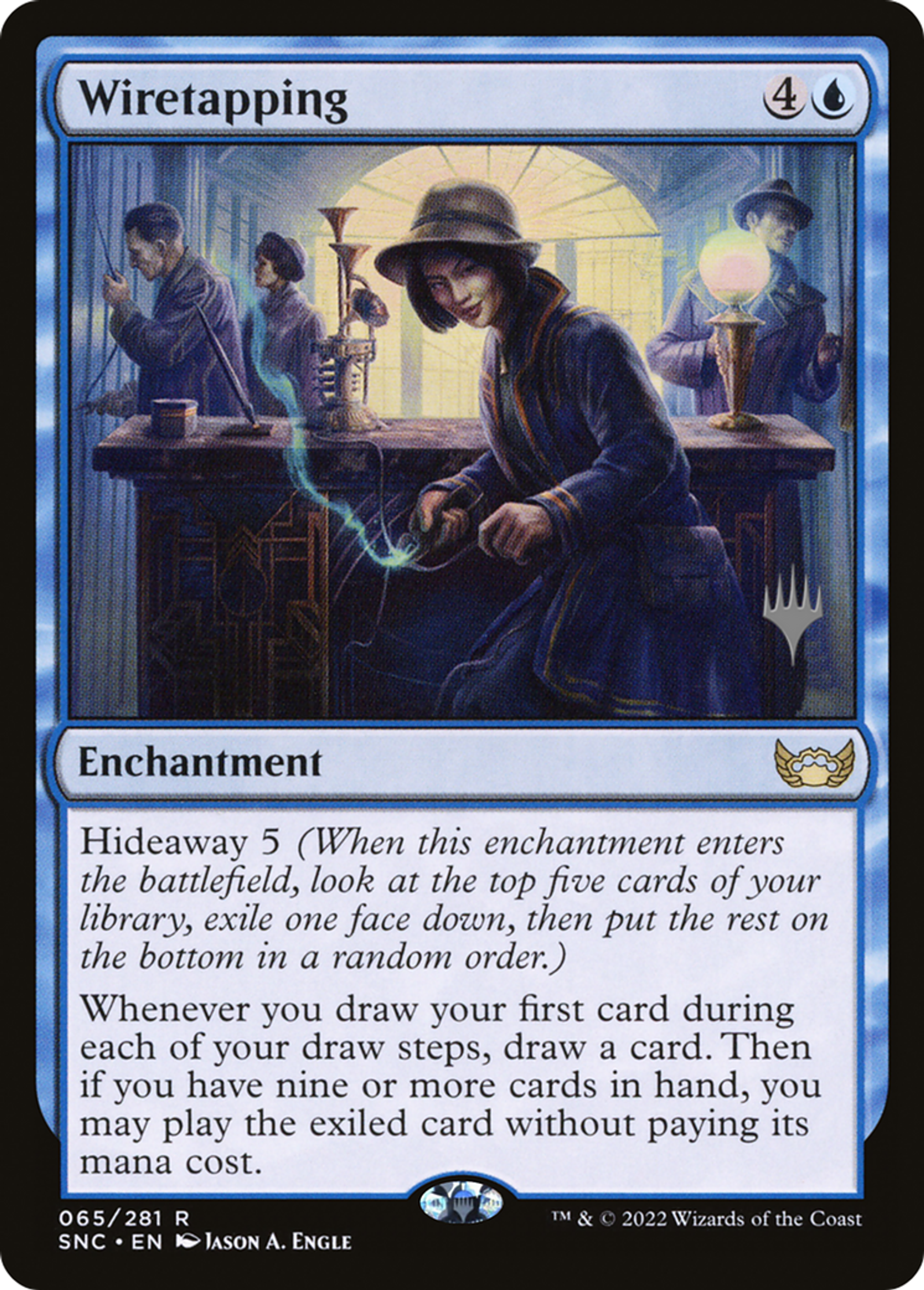 Mise sur écoute — Streets of New Capenna Promos — Magic: The Gathering