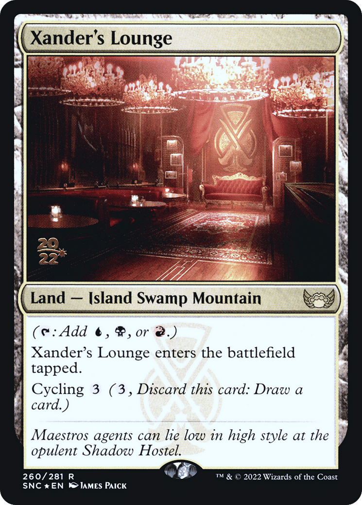 Xander's Lounge — Streets of New Capenna Promos — Magic: The Gathering