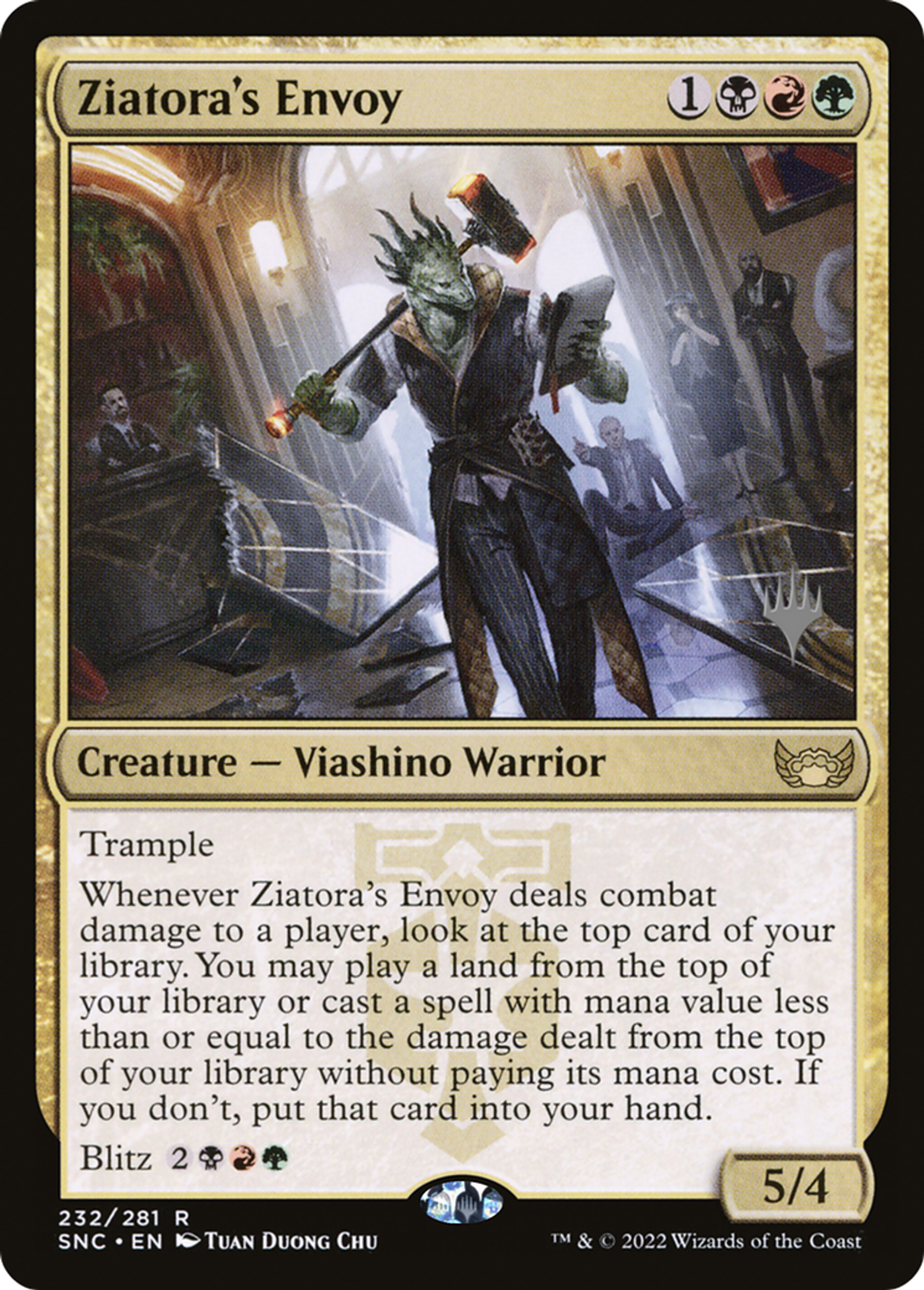 Ziatora's Envoy — Streets of New Capenna Promos — Magic: The Gathering