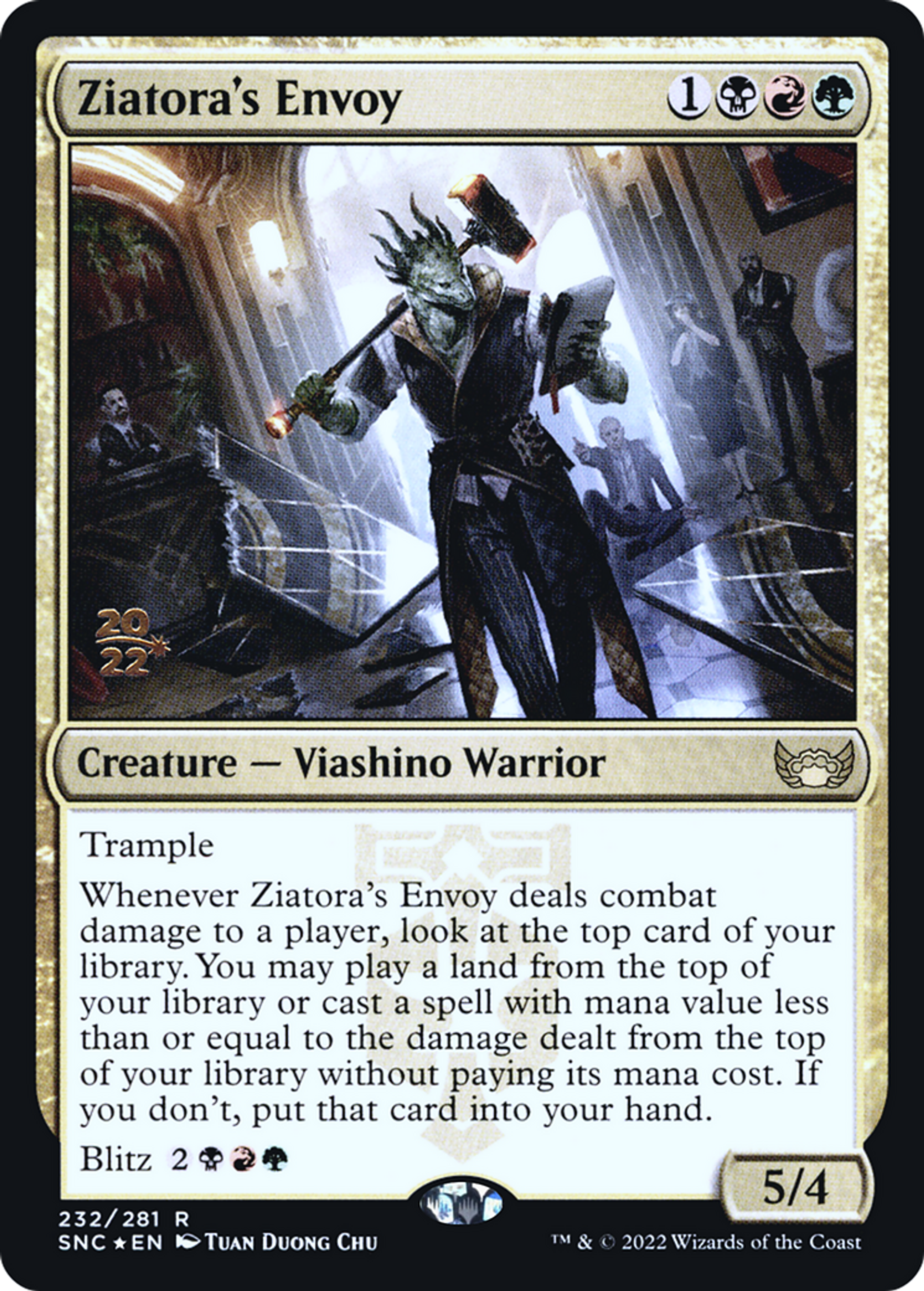 Représentant de Ziatora — Streets of New Capenna Promos — Magic: The Gathering