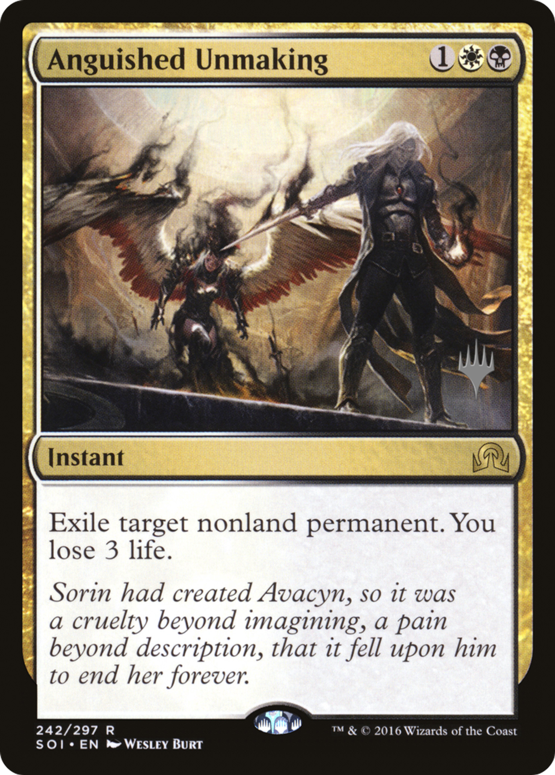 Anguished Unmaking — Shadows over Innistrad Promos — Magic: The Gathering