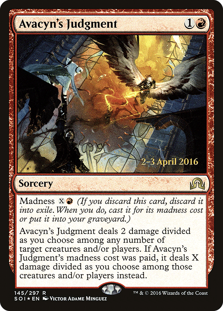 Jugement selon Avacyn — Shadows over Innistrad Promos — Magic: The Gathering