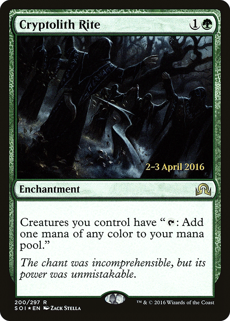 Rituel de cryptolithe from Shadows over Innistrad Promos - Magic: The Gathering