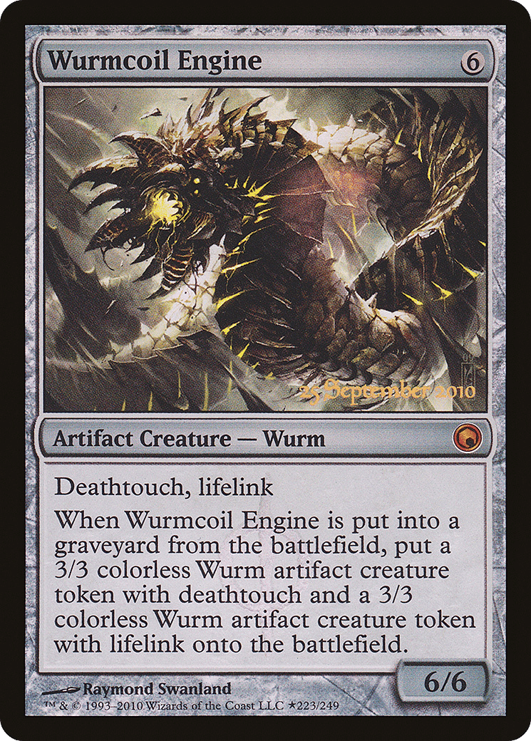 Wurmcoil Engine — Scars of Mirrodin Promos — Magic: The Gathering