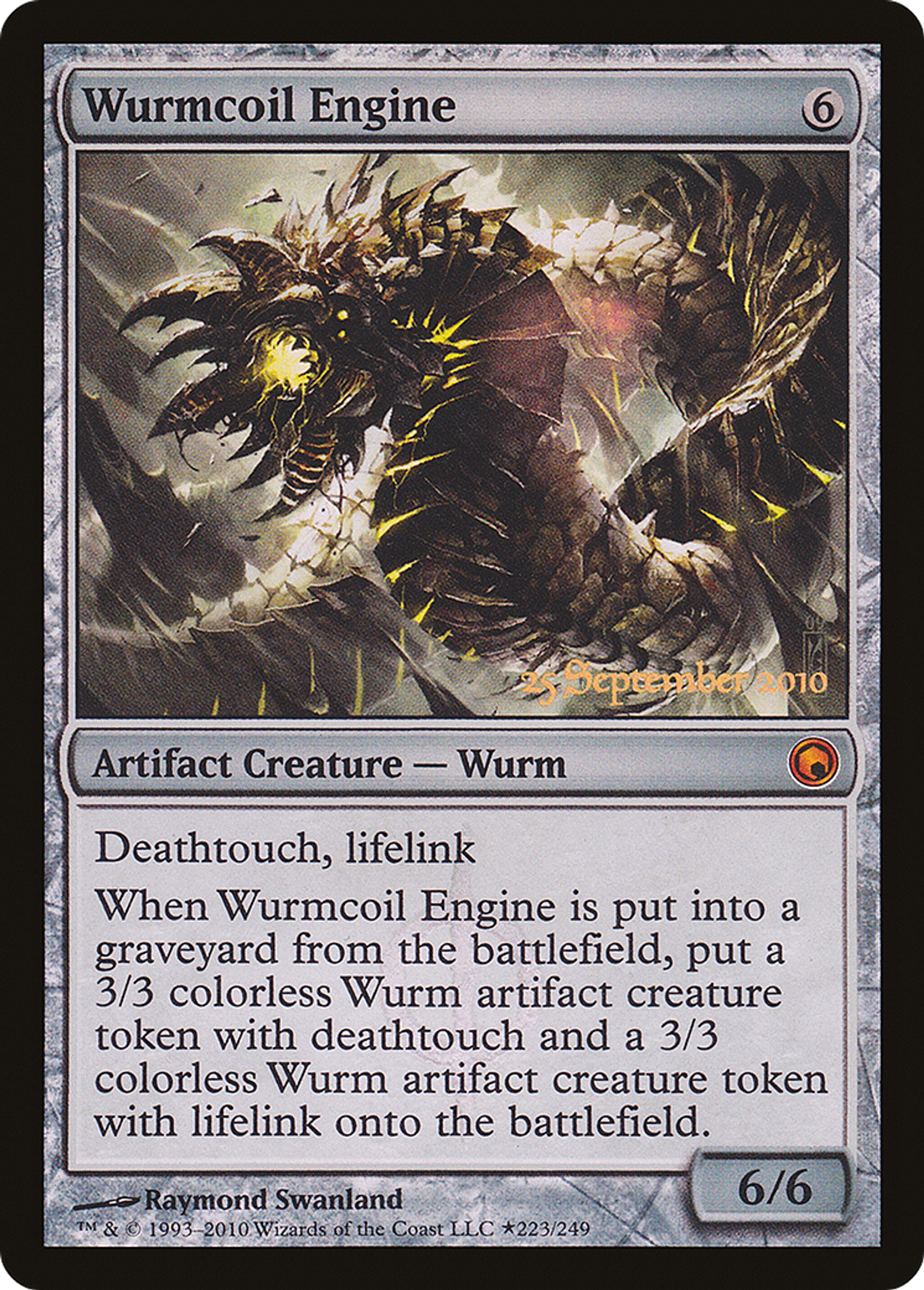 Wurmcoil Engine — Scars of Mirrodin Promos — Magic: The Gathering