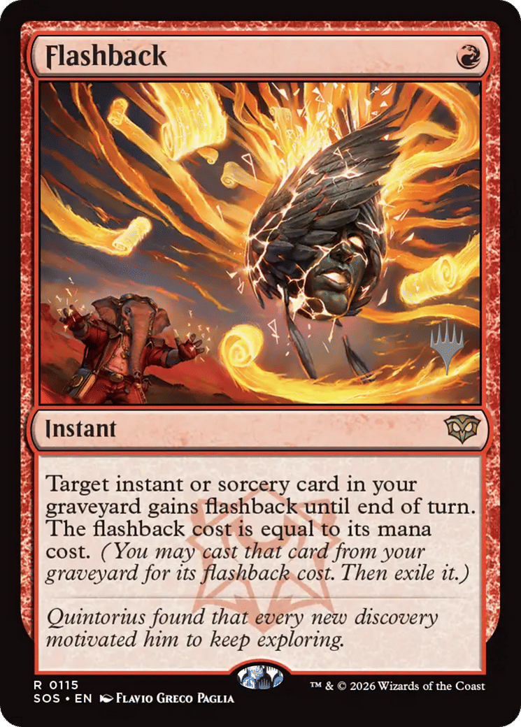 Flashback — Secrets of Strixhaven Promos — Magic: The Gathering
