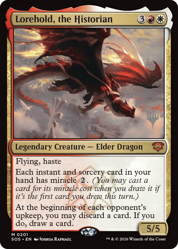 Lorehold, the Historian — Secrets of Strixhaven Promos — Magic: The Gathering