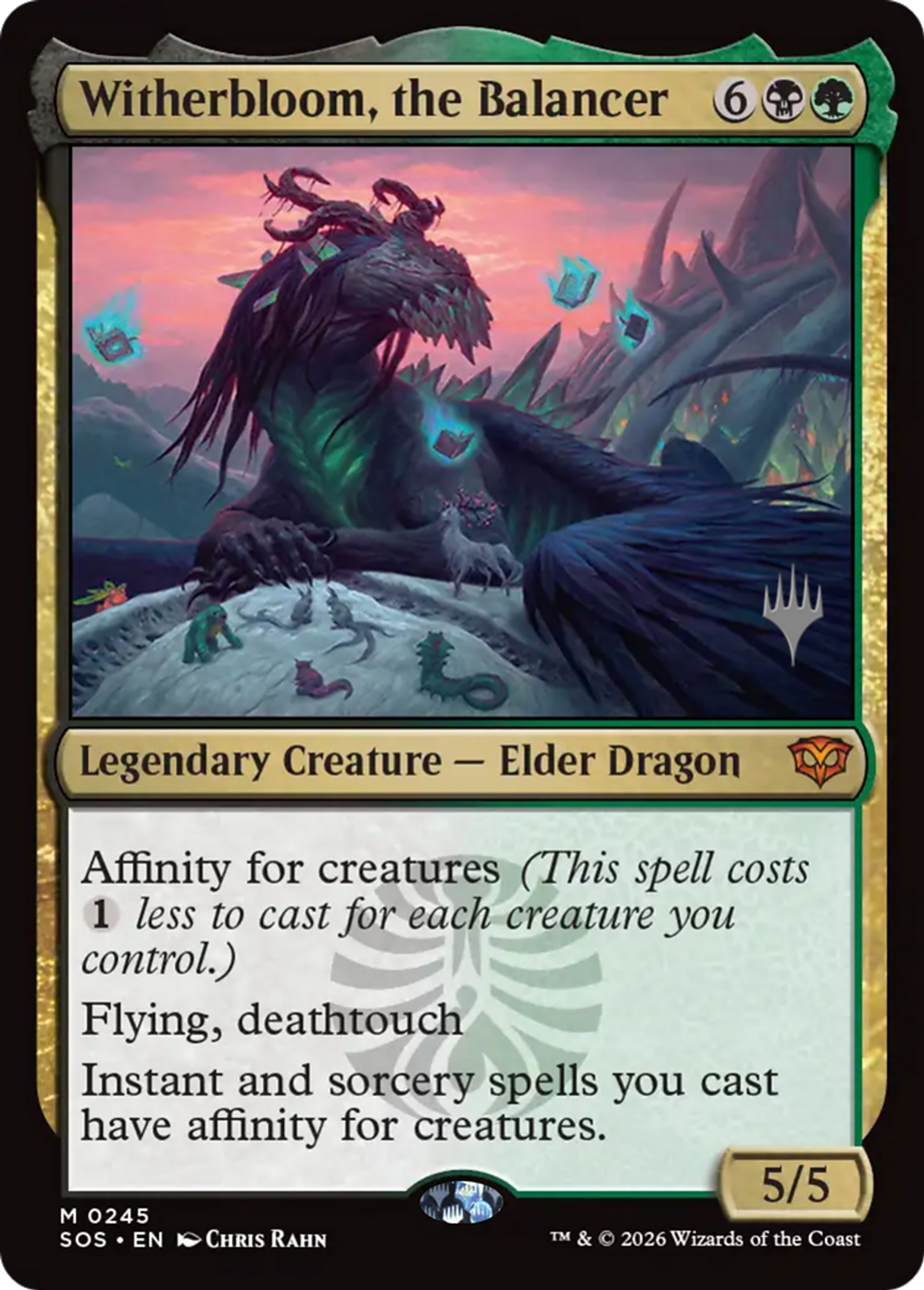Witherbloom, the Balancer — Secrets of Strixhaven Promos — Magic: The Gathering