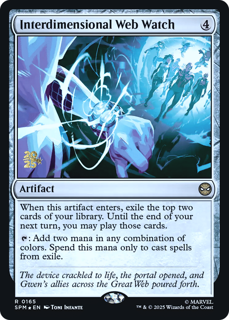 Interdimensional Web Watch — Marvel's Spider-Man Promos — Magic: The Gathering