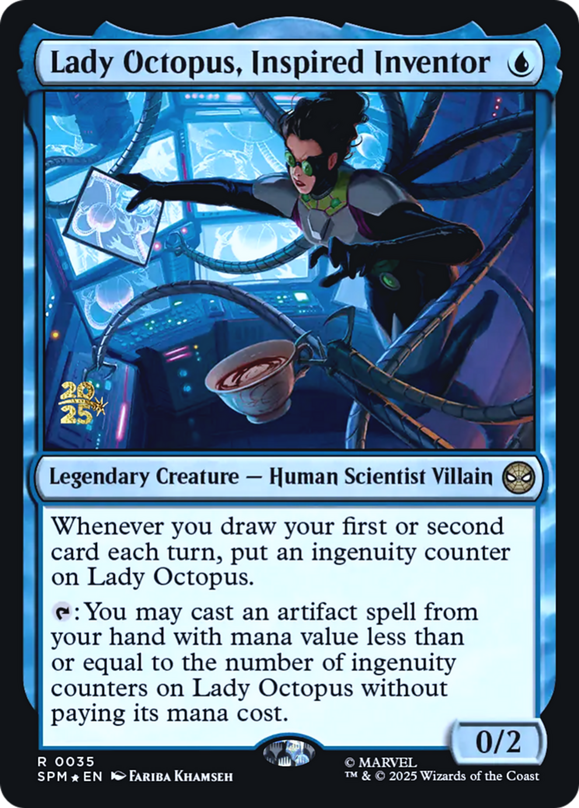 Lady Octopus, Inspired Inventor — Marvel's Spider-Man Promos — Magic: The Gathering