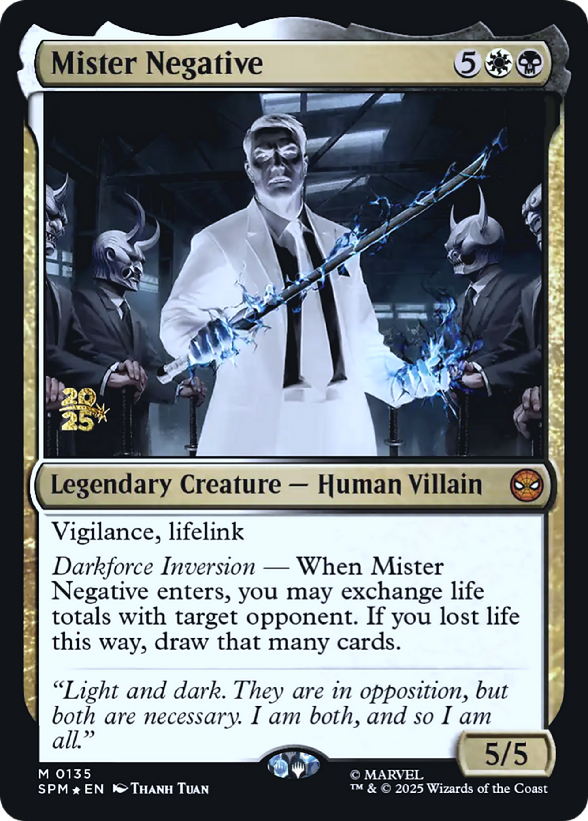 Mister Negative — Marvel's Spider-Man Promos — Magic: The Gathering