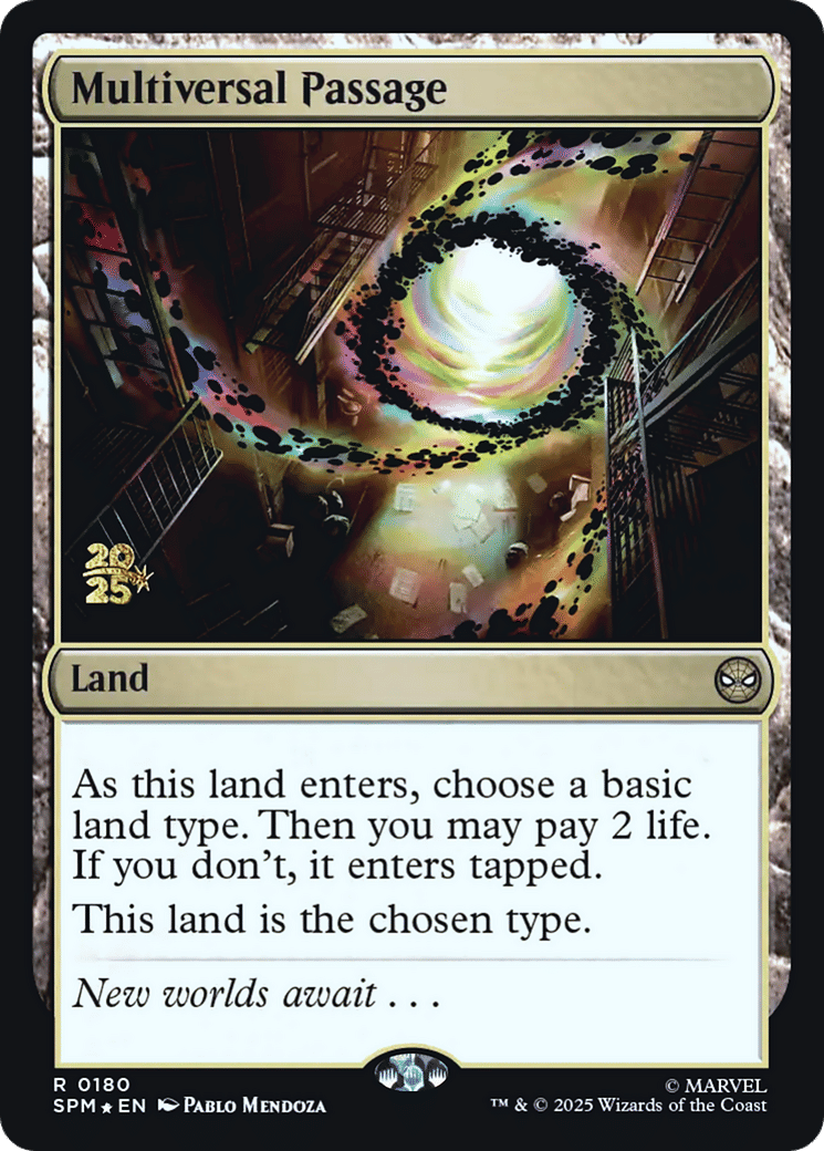 Multiversal Passage — Marvel's Spider-Man Promos — Magic: The Gathering