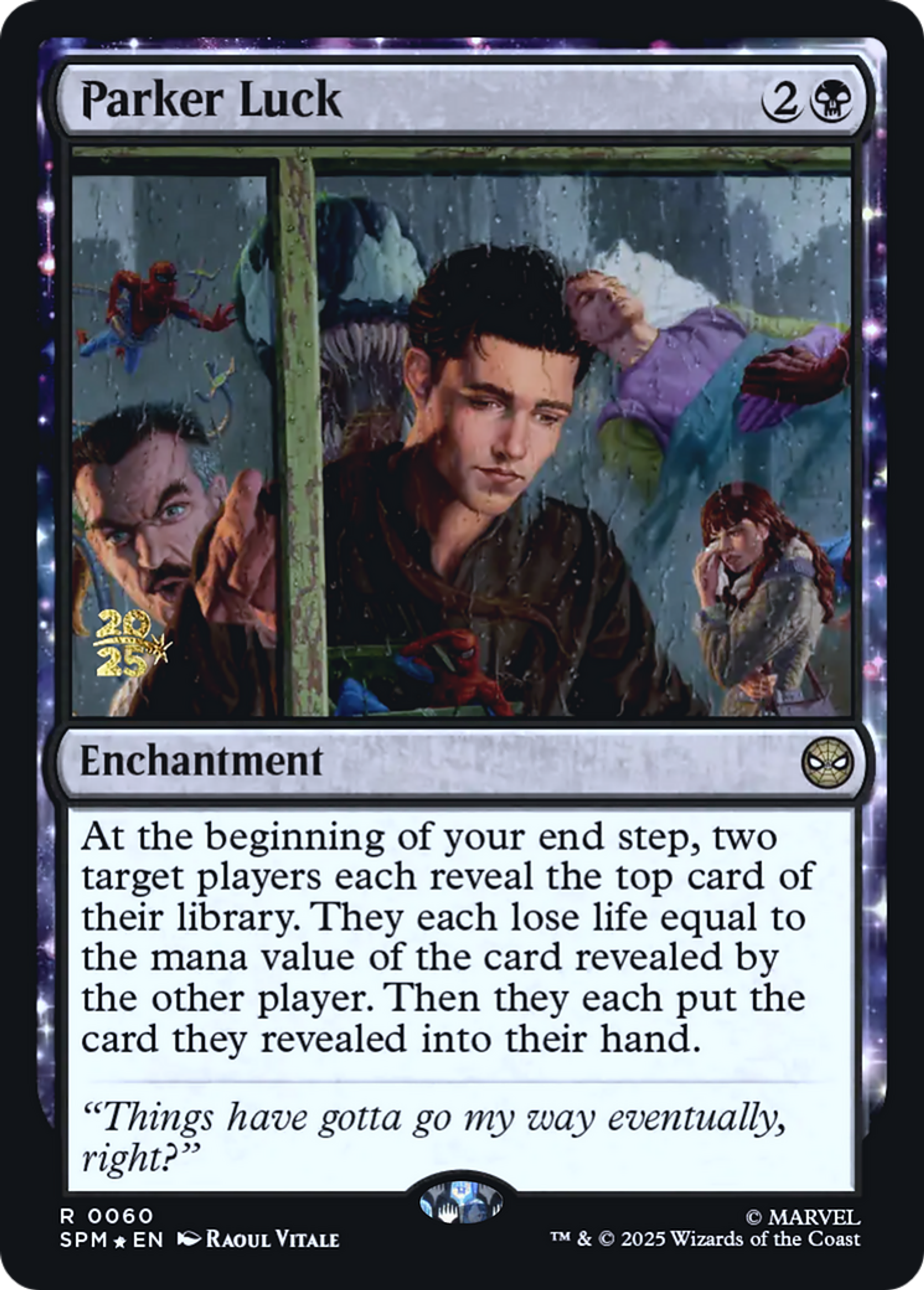 Chance de Parker — Marvel's Spider-Man Promos — Magic: The Gathering