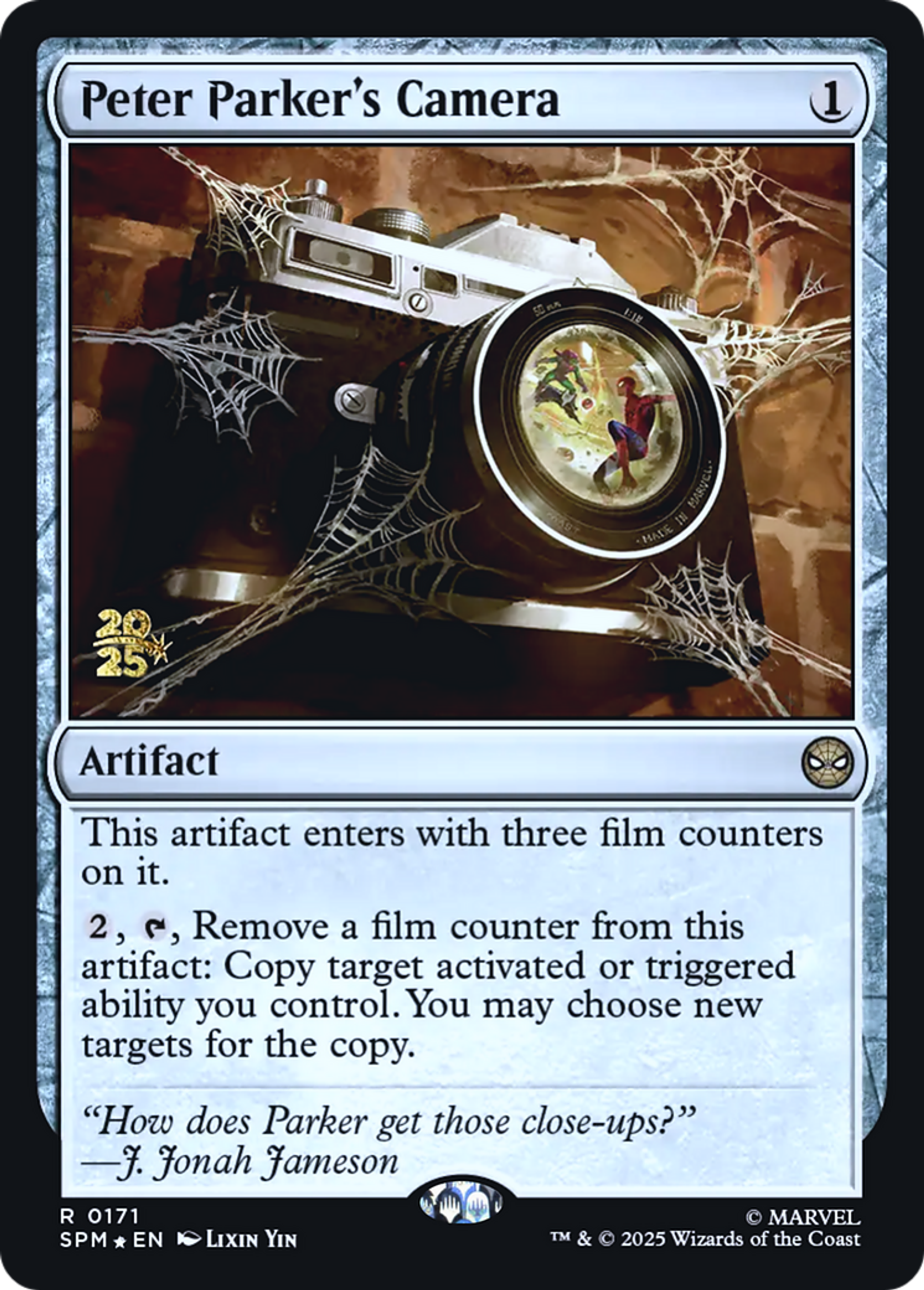 Peter Parker's Camera — Marvel's Spider-Man Promos — Magic: The Gathering