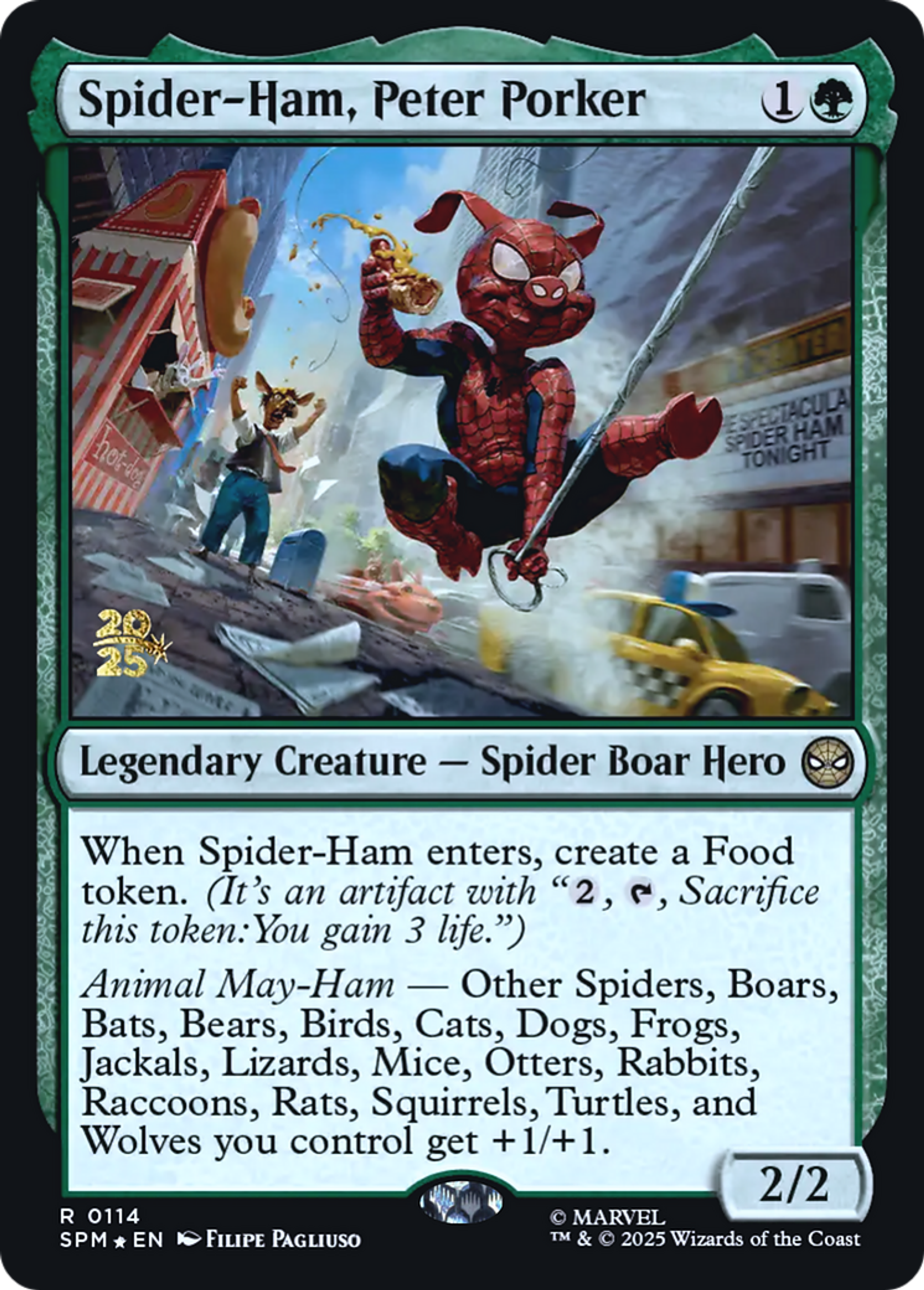 Spider-Ham, Peter Porker — Marvel's Spider-Man Promos — Magic: The Gathering