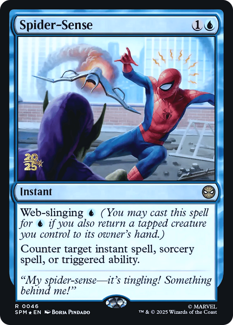 Spider-Sense — Marvel's Spider-Man Promos — Magic: The Gathering