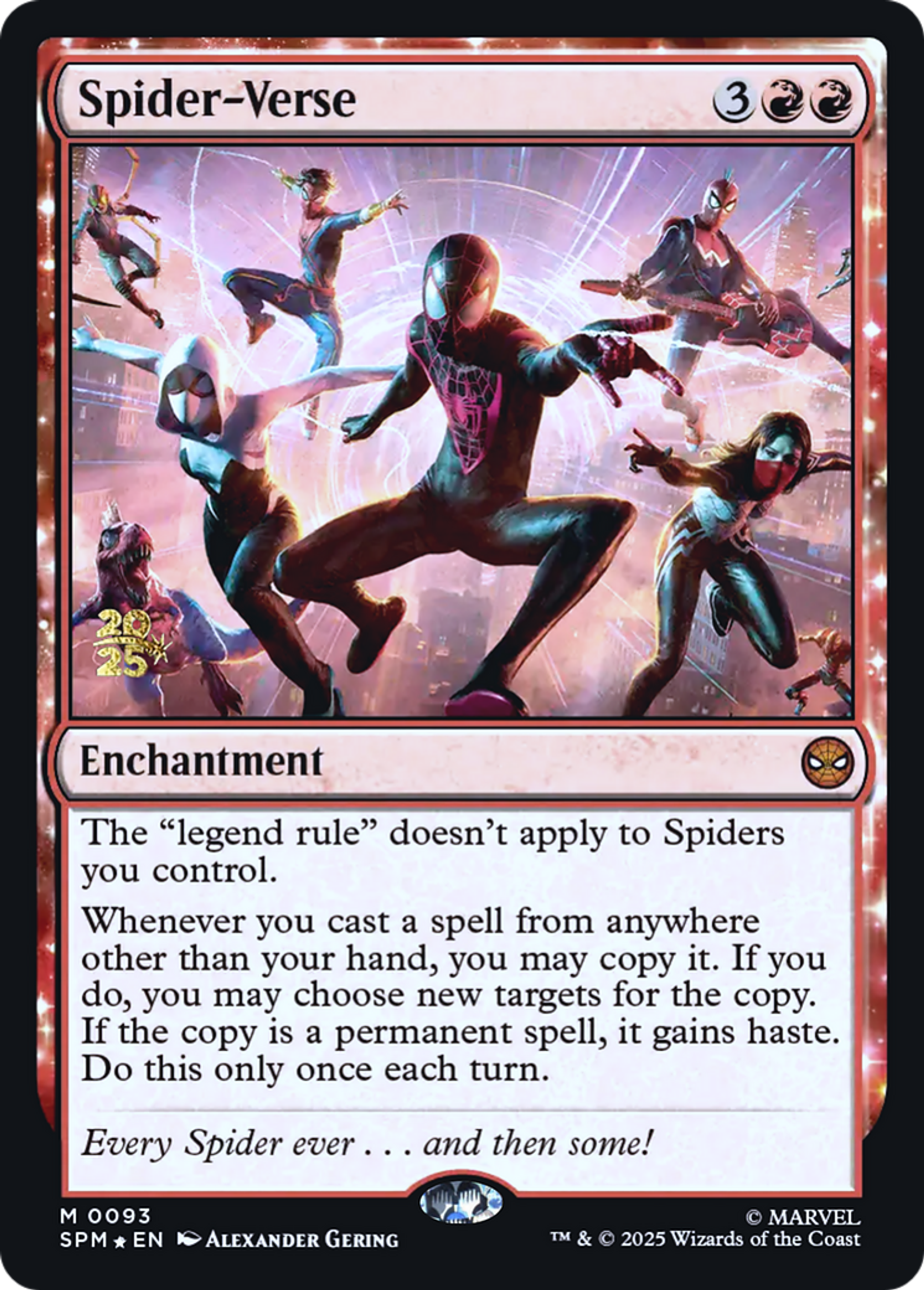 Spider-Verse — Marvel's Spider-Man Promos — Magic: The Gathering