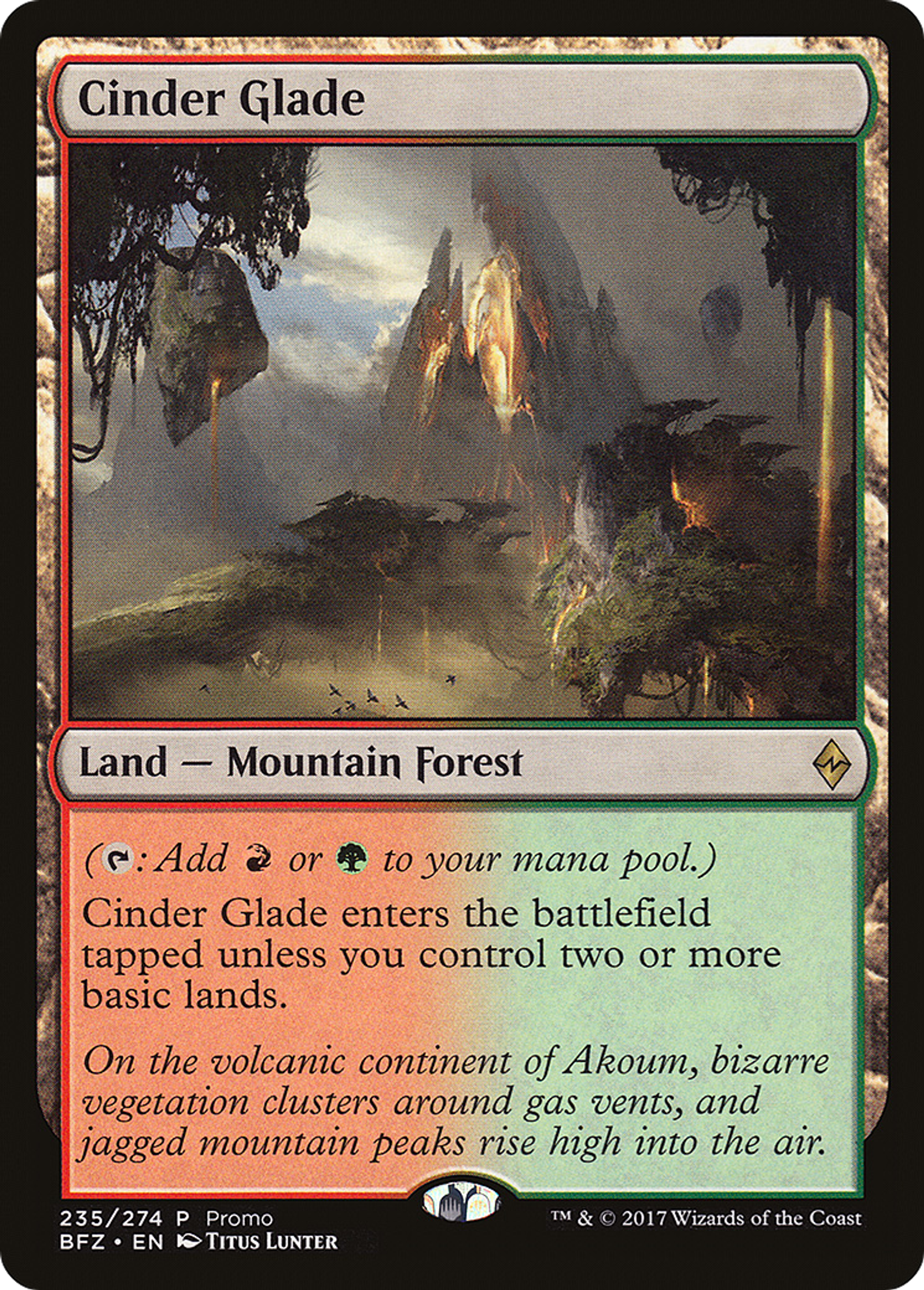 Clairière de scories — BFZ Standard Series — Magic: The Gathering