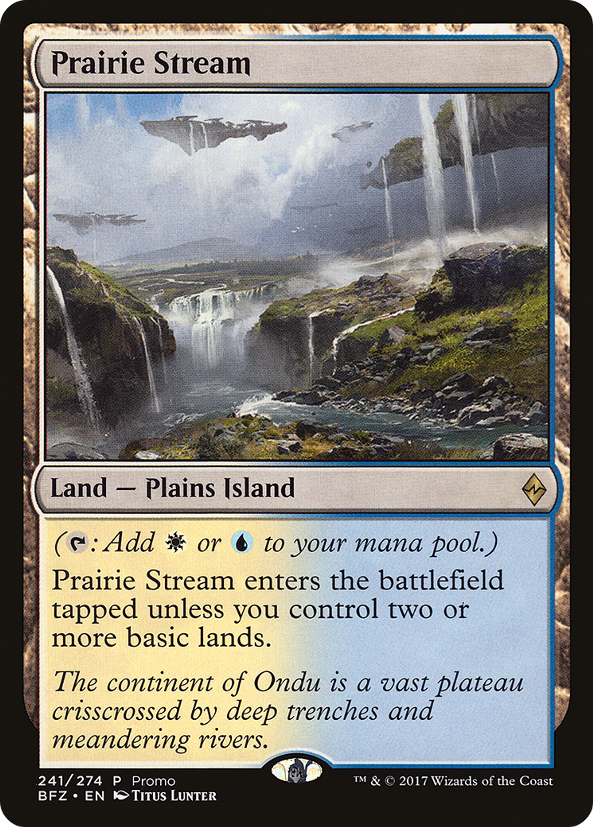Prairie Stream — BFZ Standard Series — Magic: The Gathering