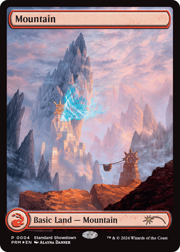 Mountain — MKM Standard Showdown — Magic: The Gathering