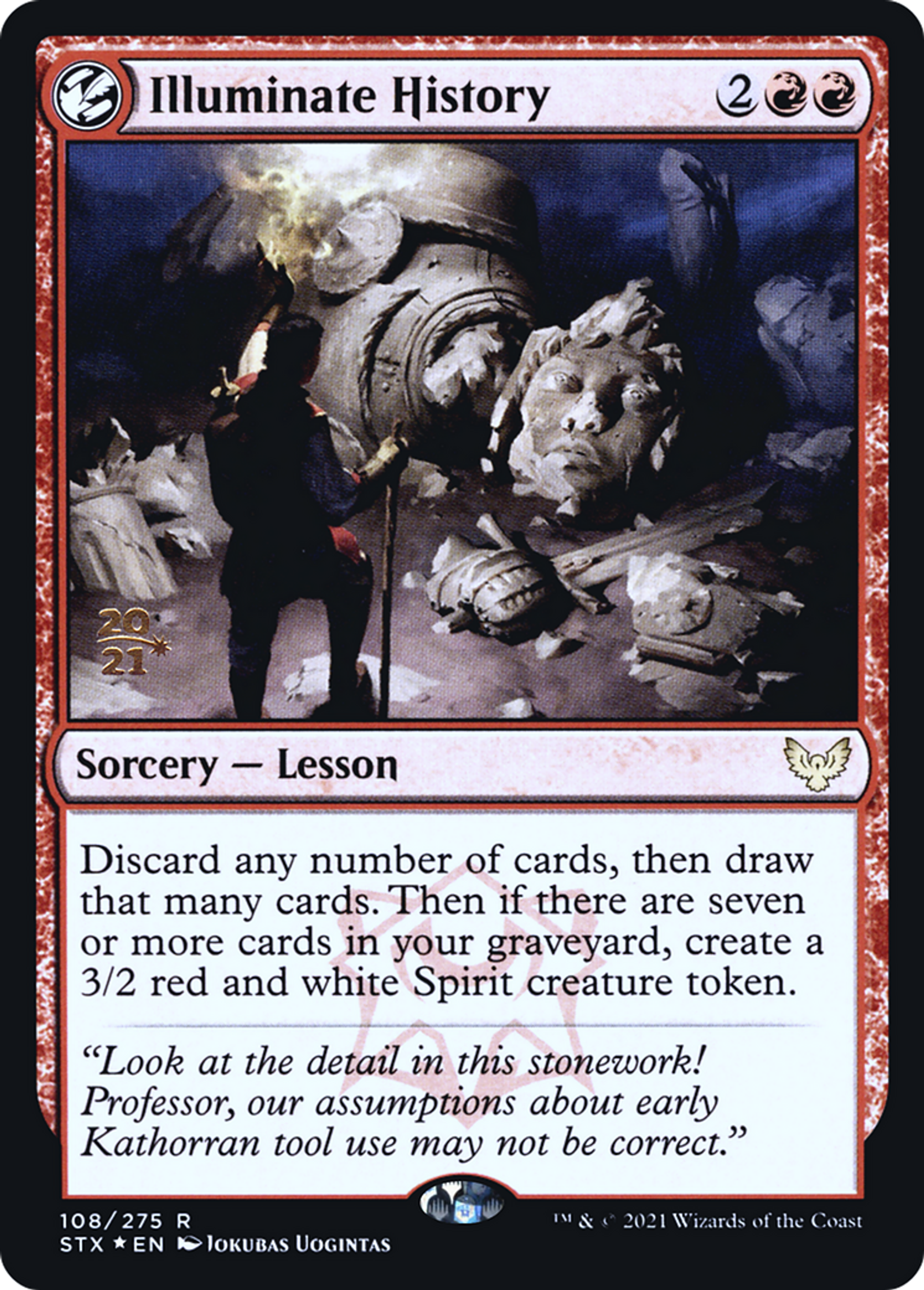 Illuminate History — Strixhaven: School of Mages Promos — Magic: The Gathering
