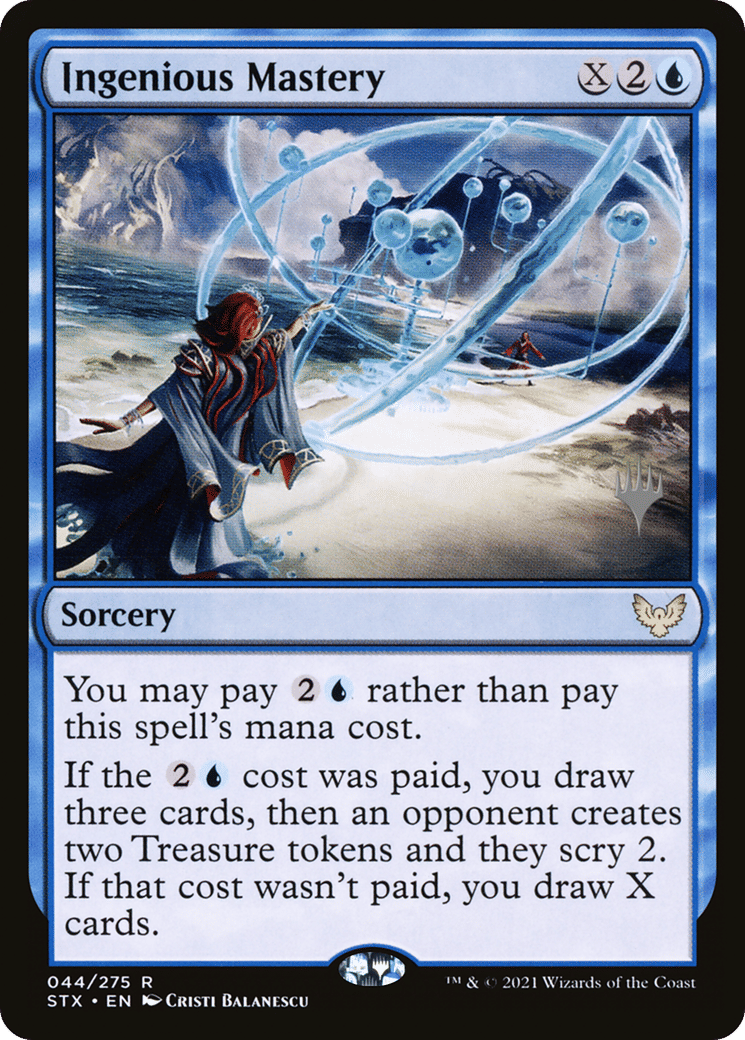 Ingenious Mastery — Strixhaven: School of Mages Promos — Magic: The Gathering