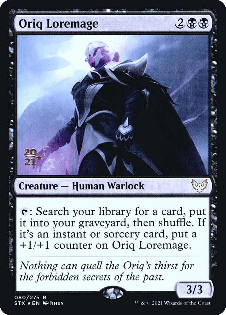 Oriq Loremage — Strixhaven: School of Mages Promos — Magic: The Gathering