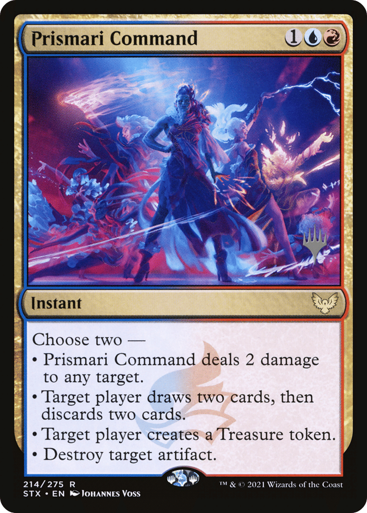 Prismari Command — Strixhaven: School of Mages Promos — Magic: The Gathering
