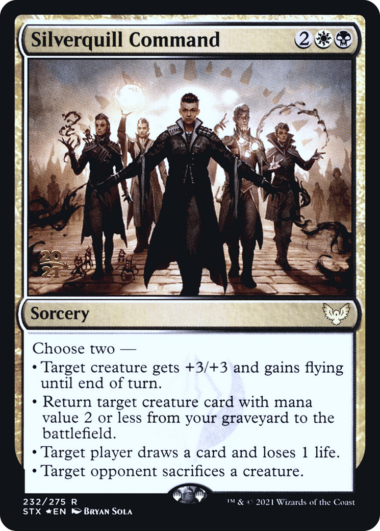 Silverquill Command — Strixhaven: School of Mages Promos — Magic: The Gathering