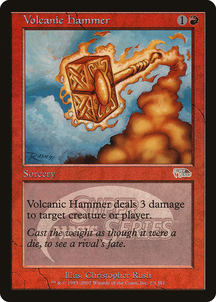 Volcanic Hammer — Junior Super Series — Magic: The Gathering