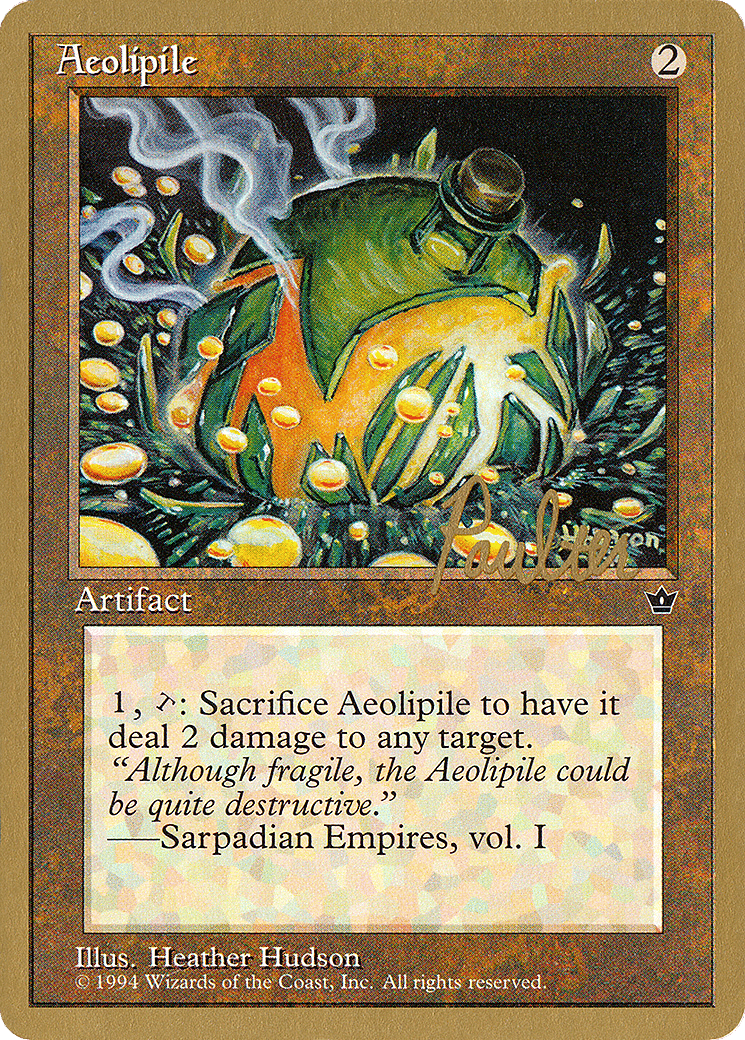 Aeolipile — Pro Tour Collector Set — Magic: The Gathering