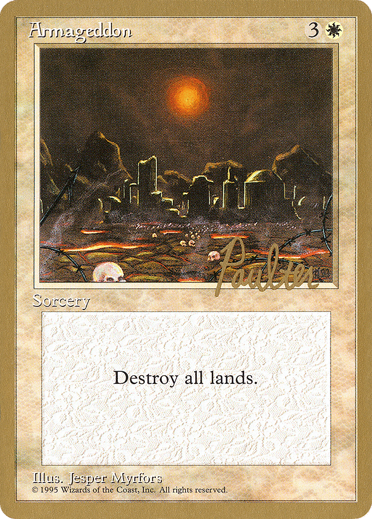 Armageddon — Pro Tour Collector Set — Magic: The Gathering