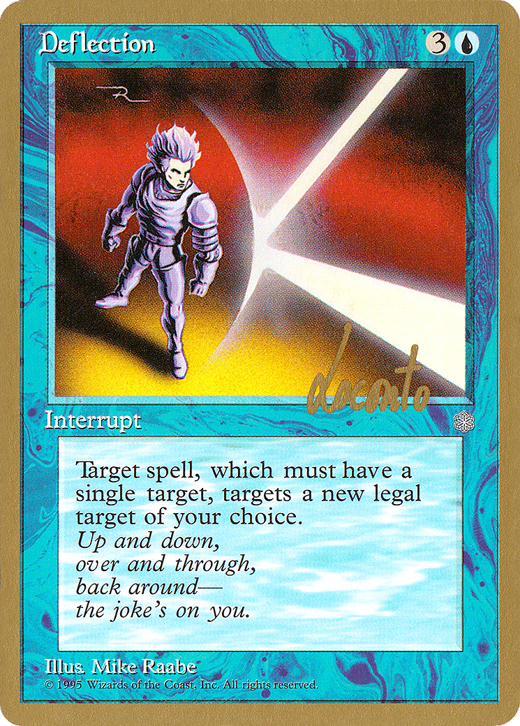 Deflection — Pro Tour Collector Set — Magic: The Gathering
