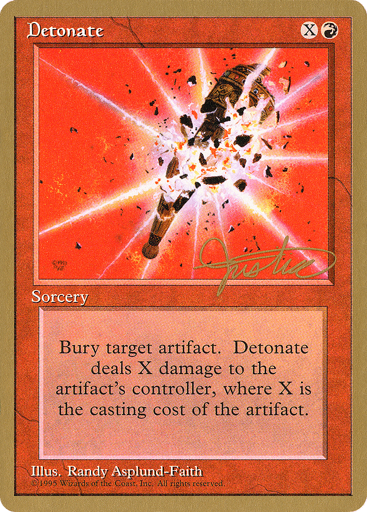 Détonation — Pro Tour Collector Set — Magic: The Gathering
