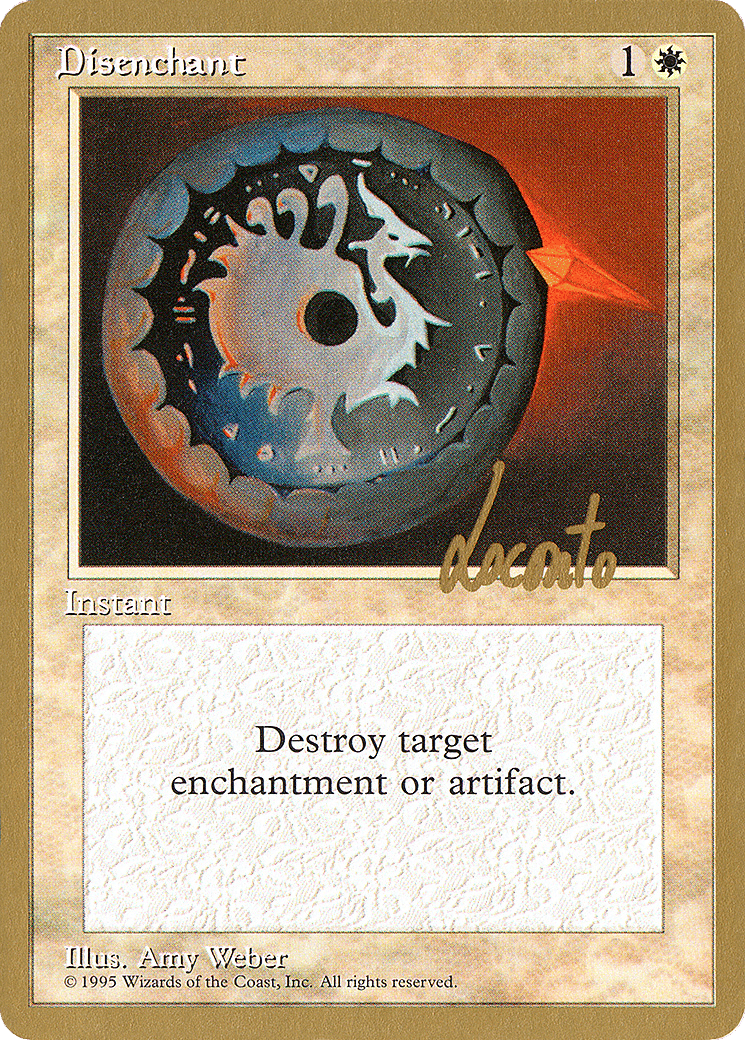 Disenchant — Pro Tour Collector Set — Magic: The Gathering