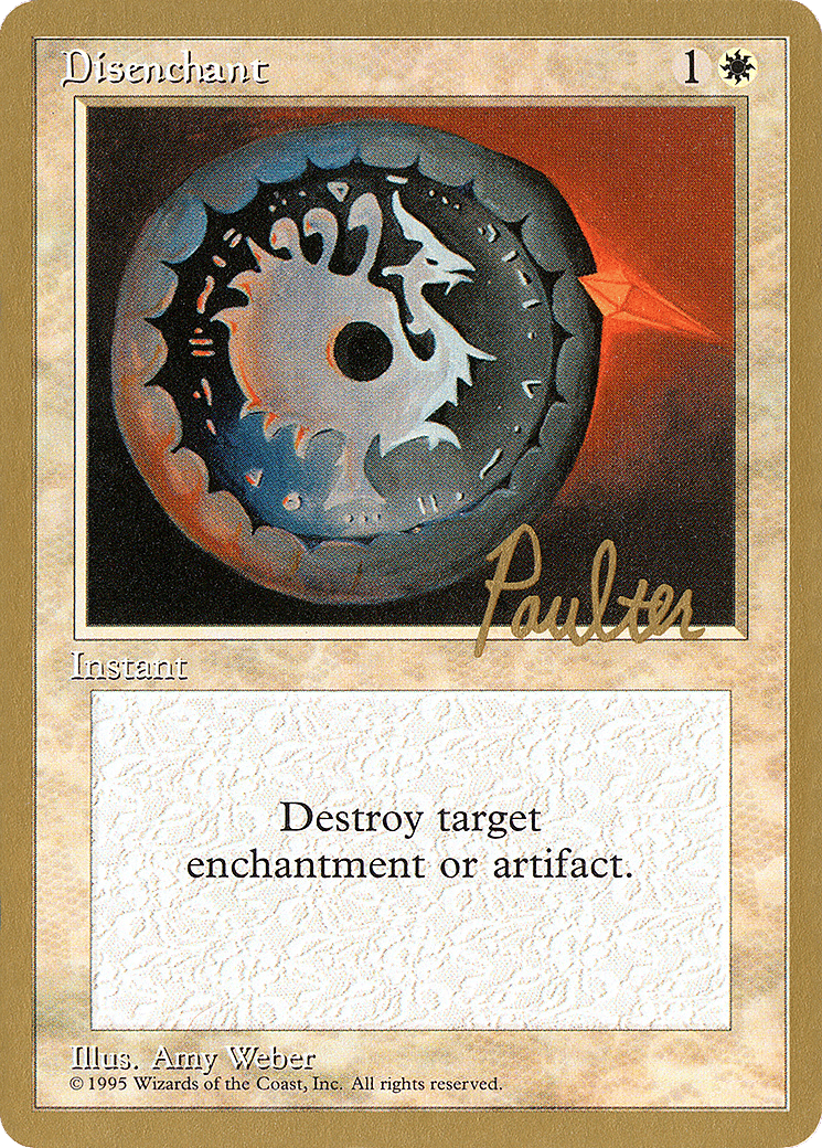 Disenchant — Pro Tour Collector Set — Magic: The Gathering