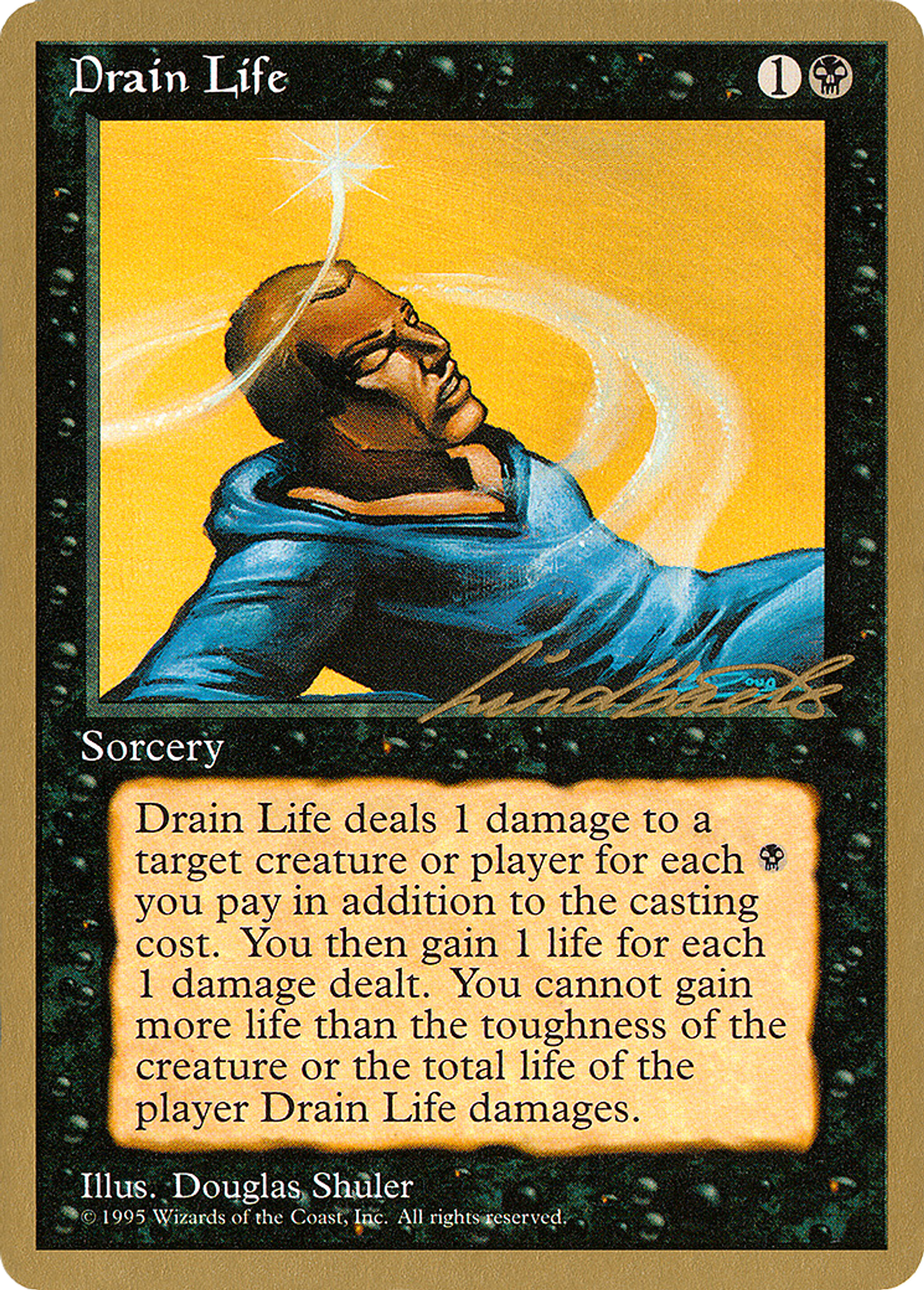 Drain de vie — Pro Tour Collector Set — Magic: The Gathering