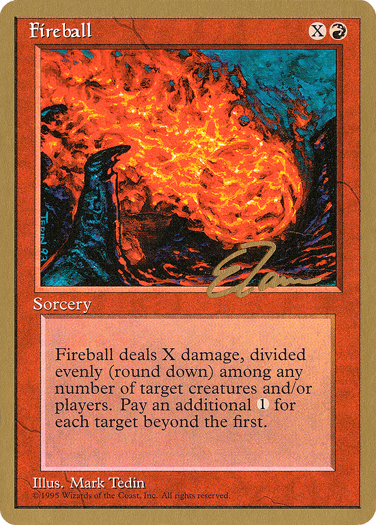 Fireball — Pro Tour Collector Set — Magic: The Gathering