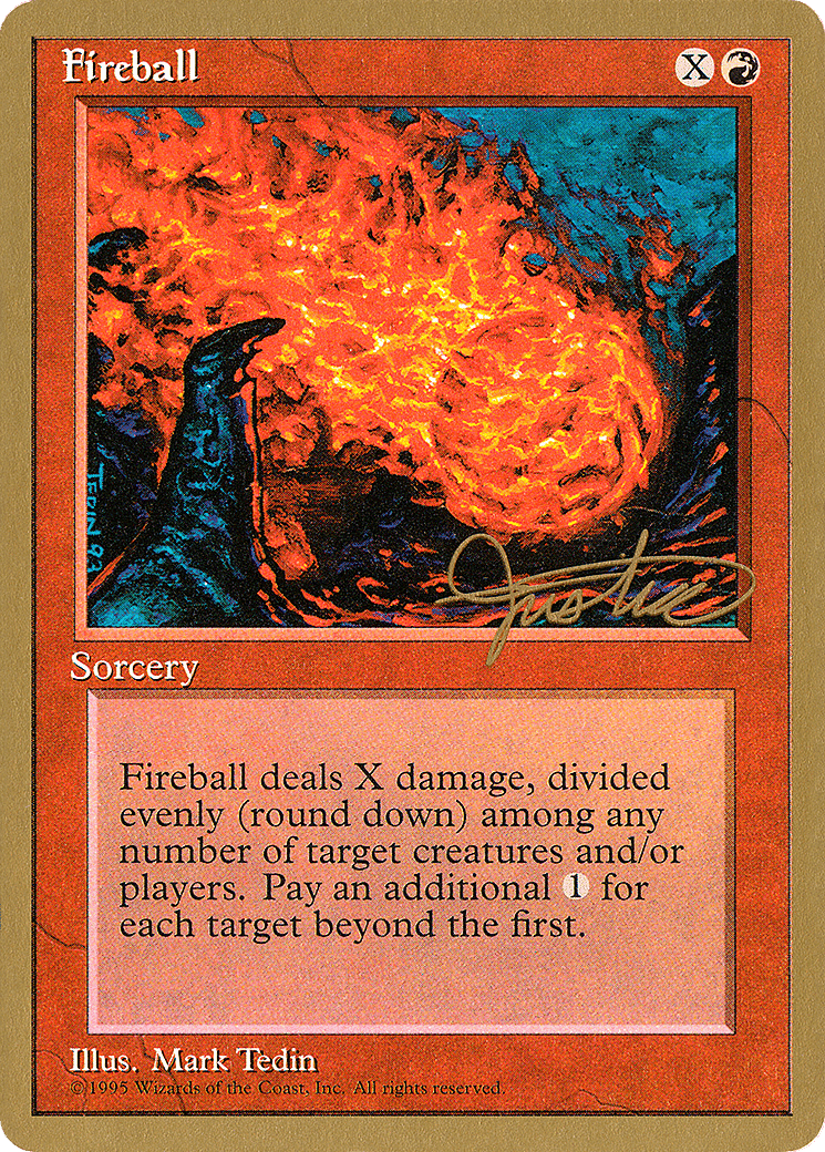 Fireball — Pro Tour Collector Set — Magic: The Gathering