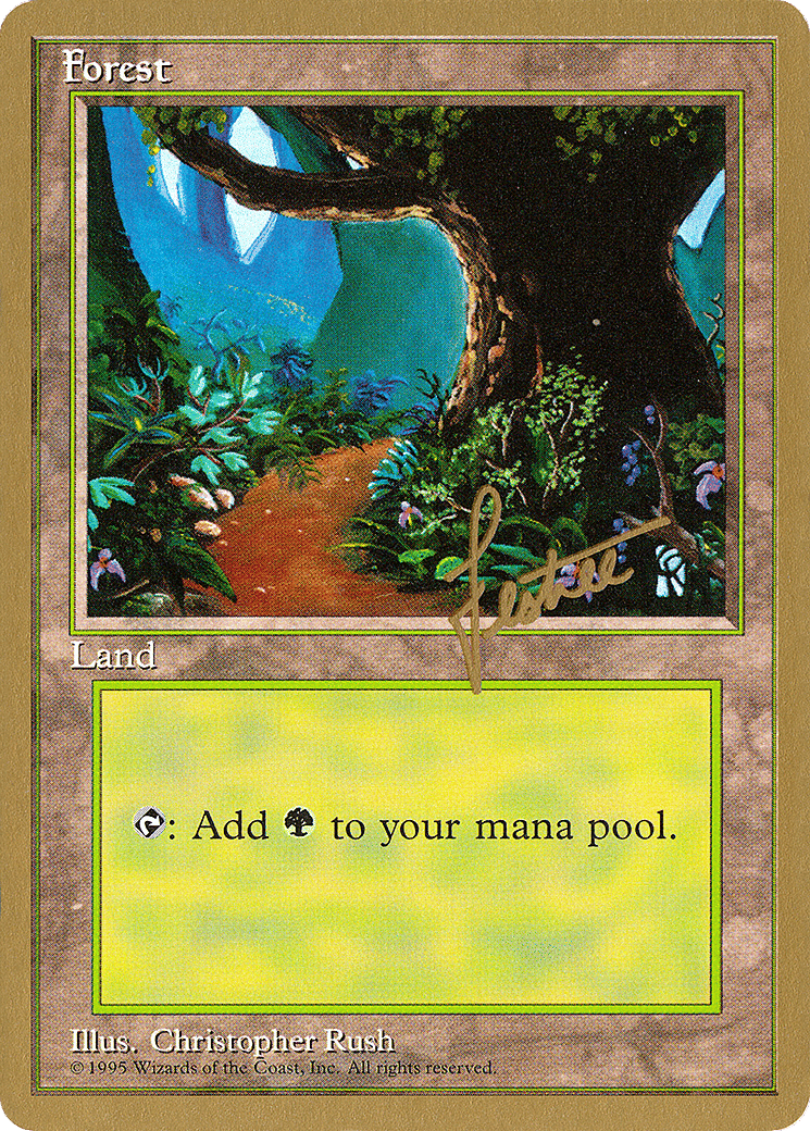 Forêt — Pro Tour Collector Set — Magic: The Gathering
