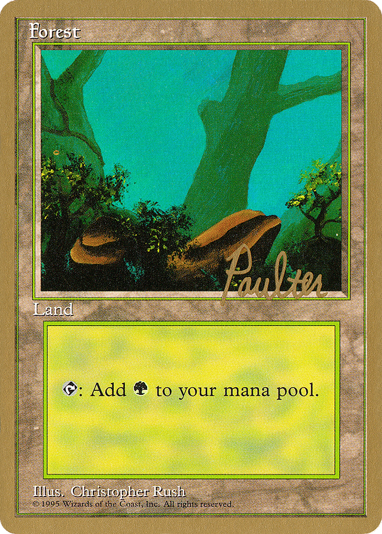 Forêt — Pro Tour Collector Set — Magic: The Gathering