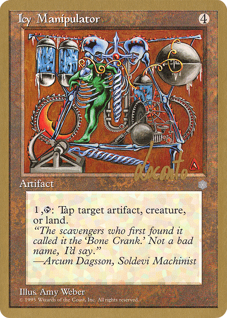 Icy Manipulator — Pro Tour Collector Set — Magic: The Gathering