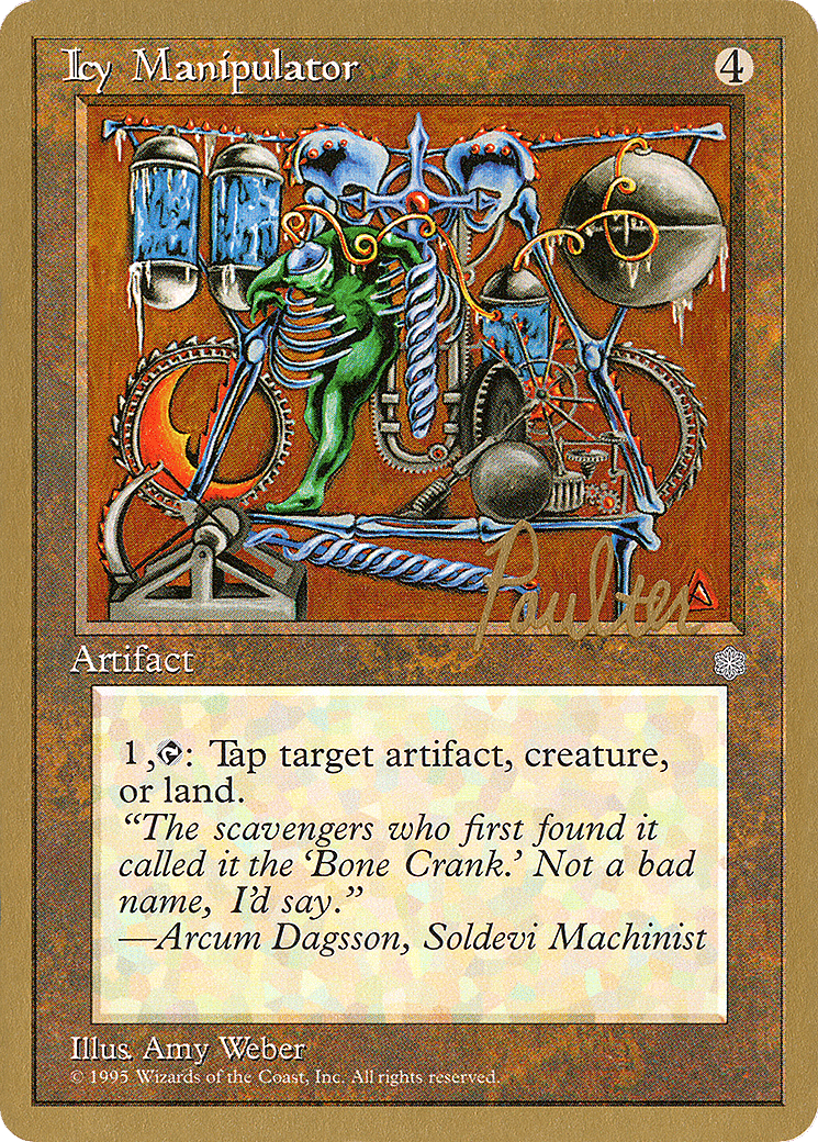 Icy Manipulator — Pro Tour Collector Set — Magic: The Gathering