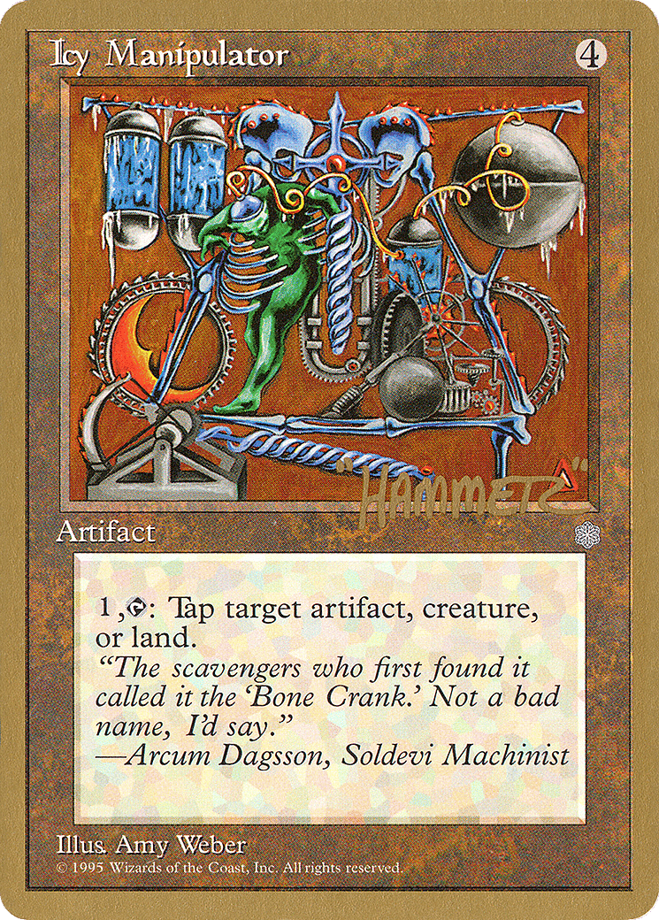 Icy Manipulator — Pro Tour Collector Set — Magic: The Gathering