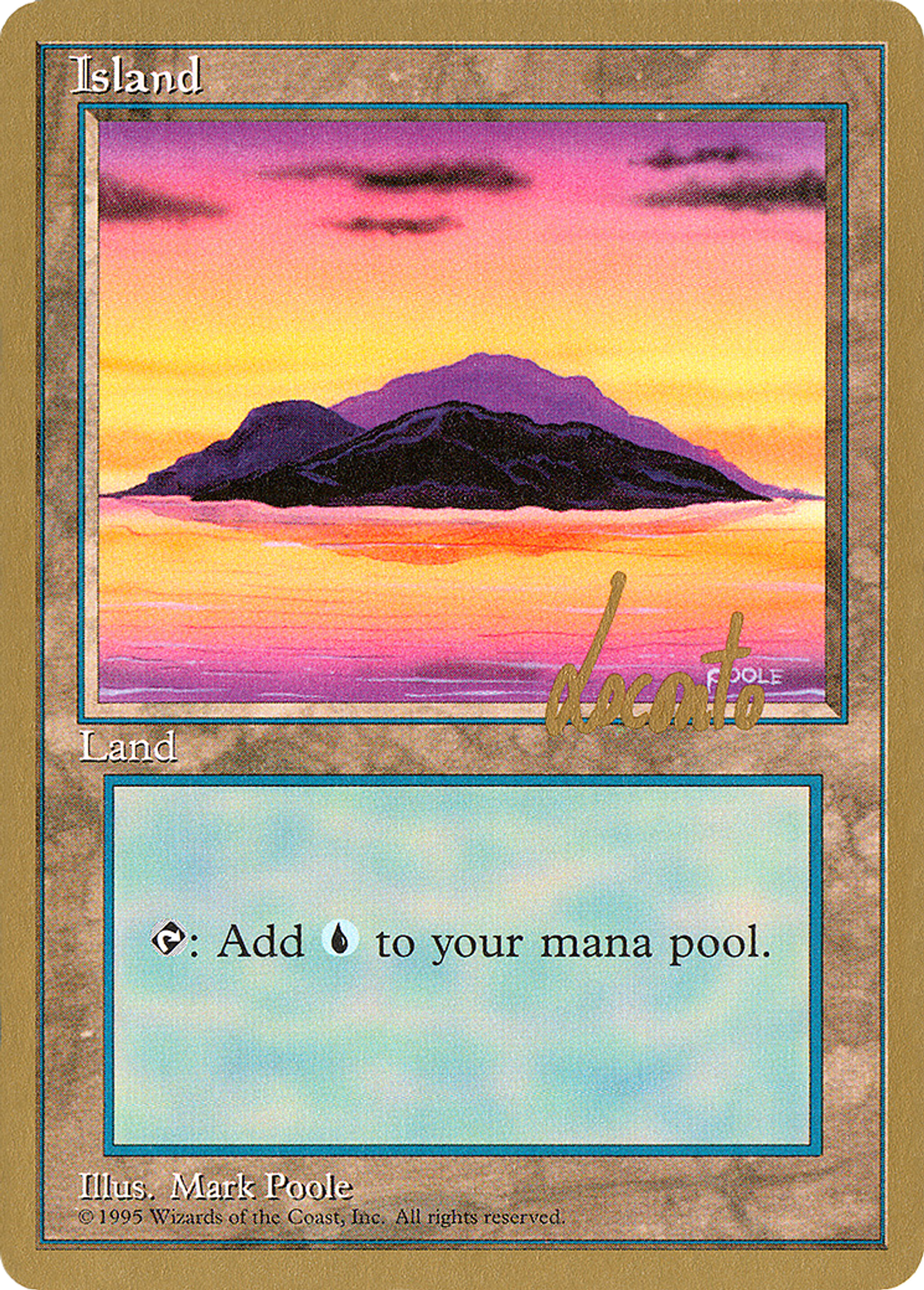 Île — Pro Tour Collector Set — Magic: The Gathering