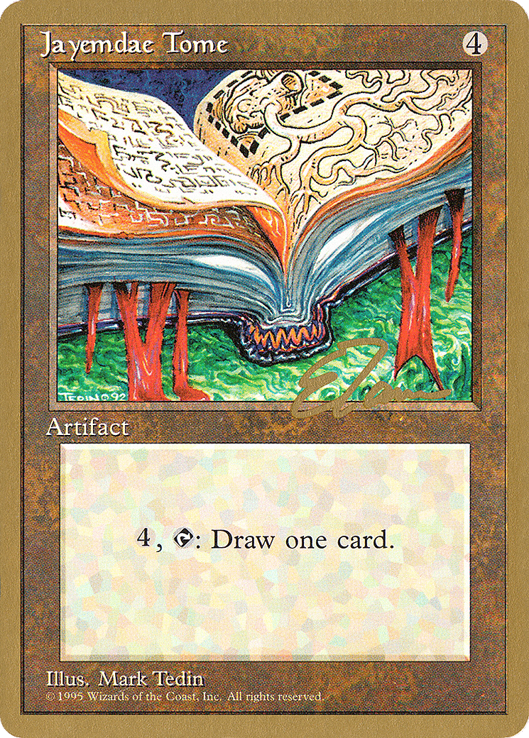 Jayemdae Tome — Pro Tour Collector Set — Magic: The Gathering